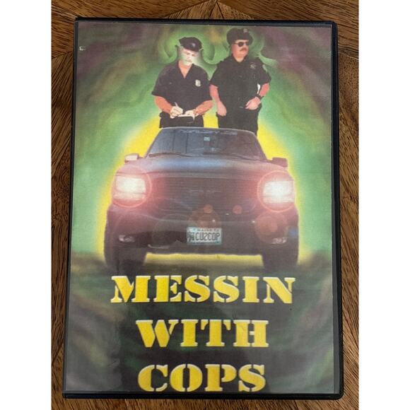 Messin’ with Cops DVD Y2K 2000s independent film doc lost media - Picture 1 of 3